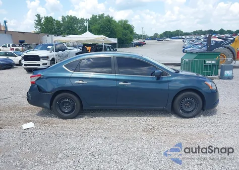 2014 Nissan Sentra S from USA, damaged, VIN 3N1AB7APXEY282554